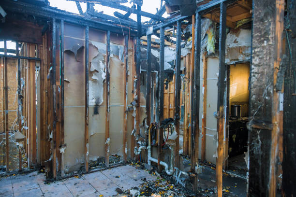 Professional Soot Cleanup technician working in Largo, MD